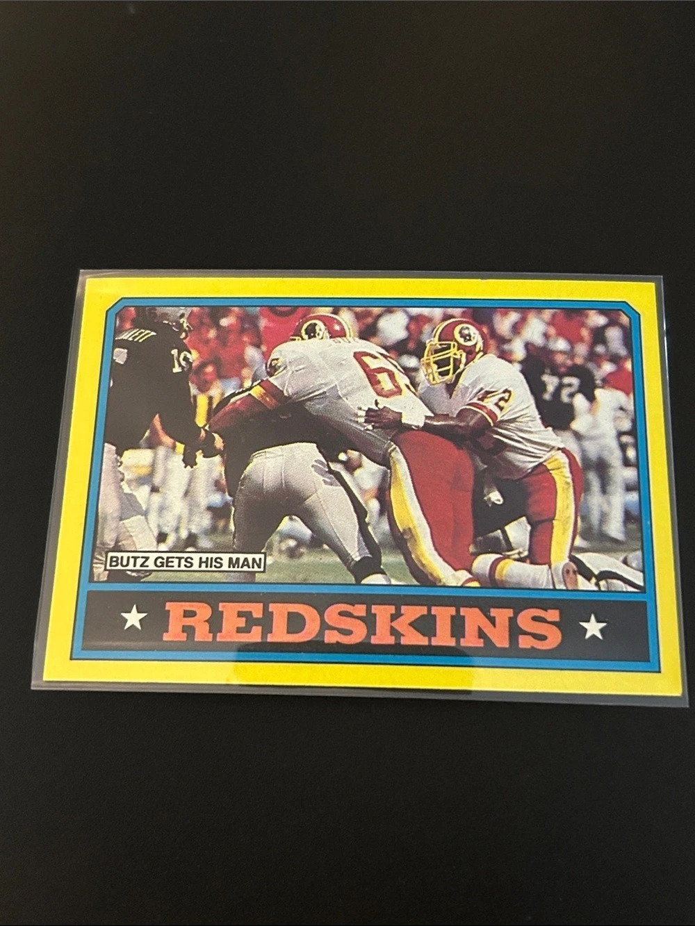 Topps 1986 Football Card #170 Washington Redskins Team Leaders